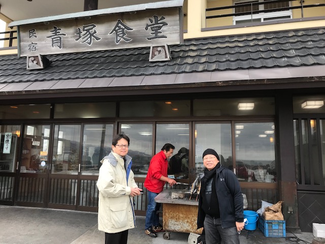 遠征ツアー　北海道積丹　小樽　青塚食堂